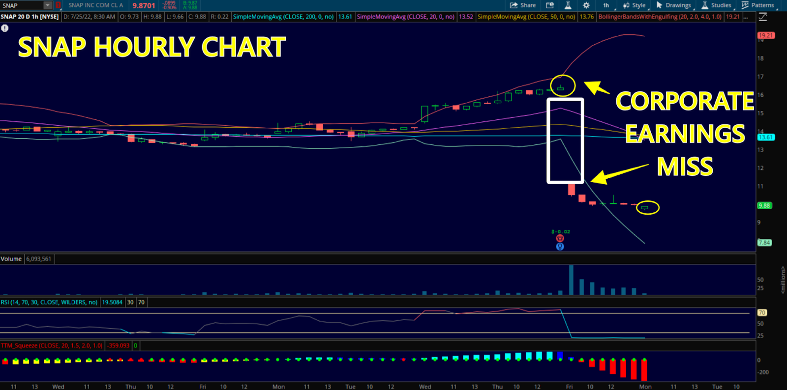 SNAP chart