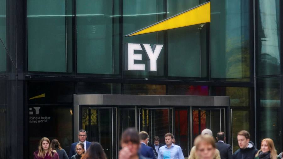 Boss of UK accounting watchdog says EY split would bring benefits