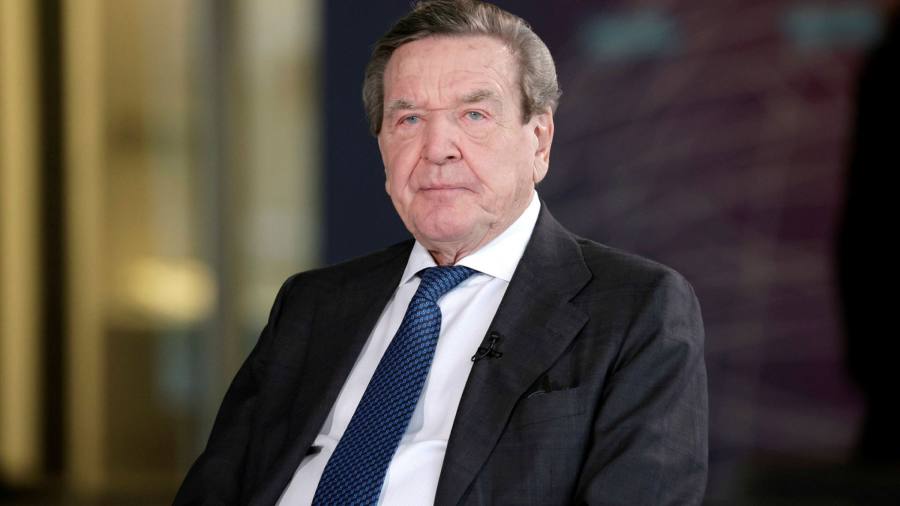Gerhard Schröder says Russia wants negotiated end to Ukraine war