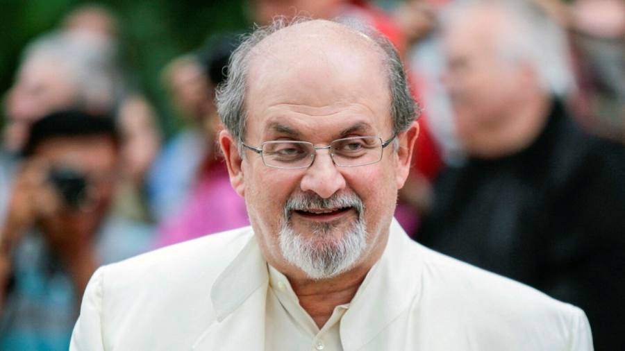 Salman Rushdie in critical condition but able to speak after attack, says son