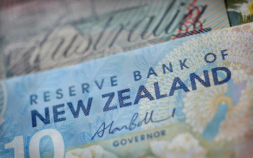 New Zealand dollar slides after RBNZ hike
