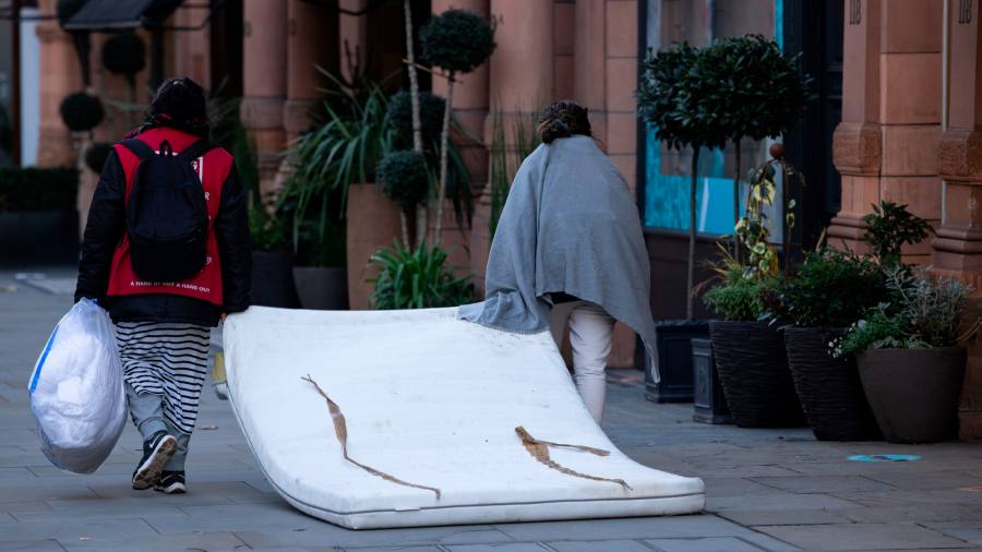 UK charities urge Sunak and Truss to act over homelessness ‘precipice’