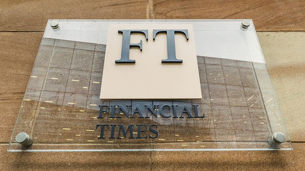 FT creates professional services reporting team in New York