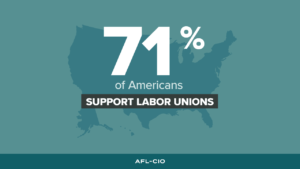 Union Support Reaches Its Highest Point In Nearly Six Decades