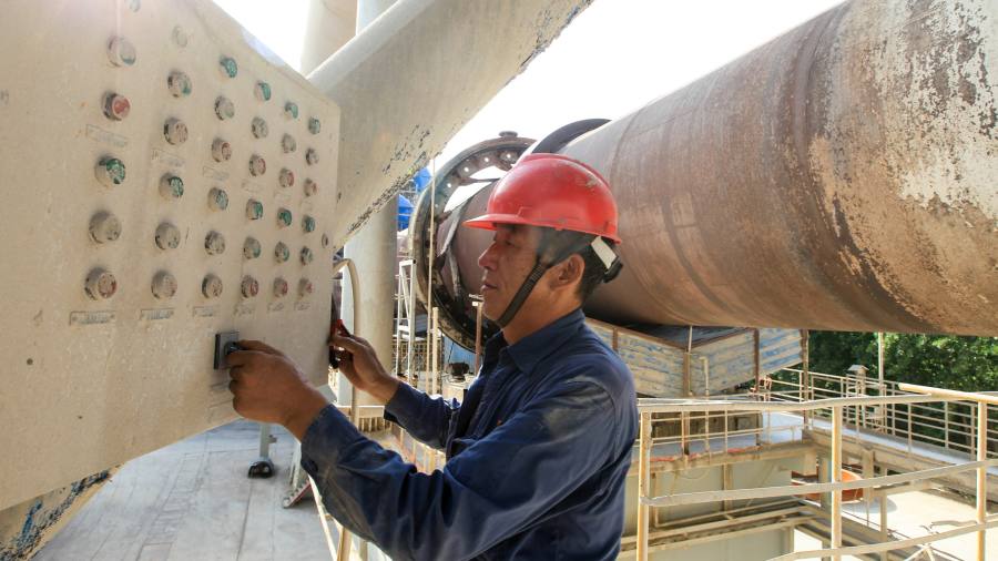 China property woes cause decline in global cement output