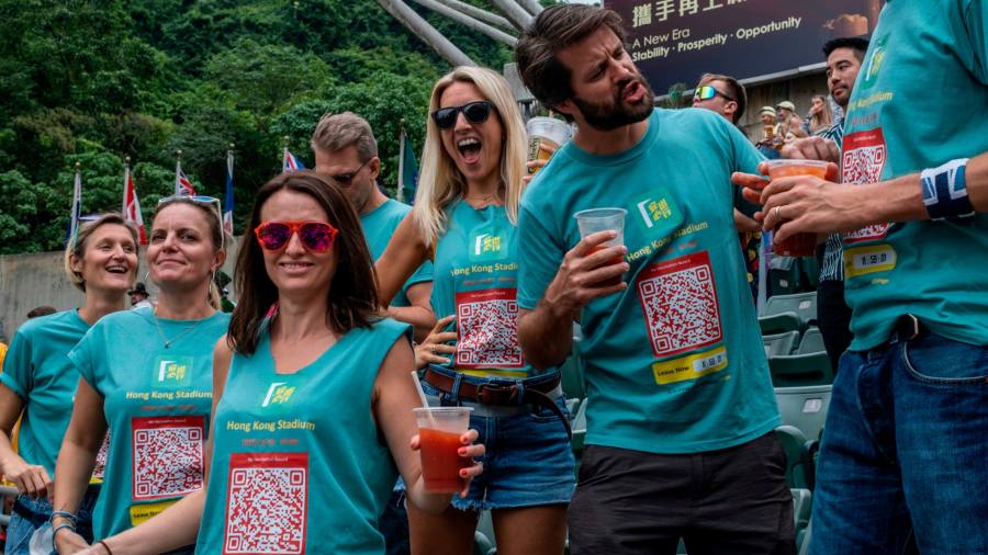 Rowdy rugby sevens offers Covid-scarred Hong Kong a taste of normalcy