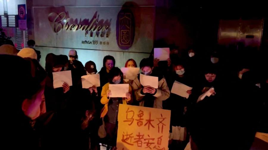 Shanghai rocked by protests as zero-Covid anger spreads