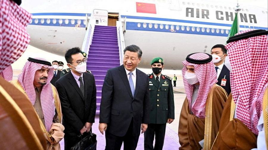 China’s Xi arrives in Saudi Arabia