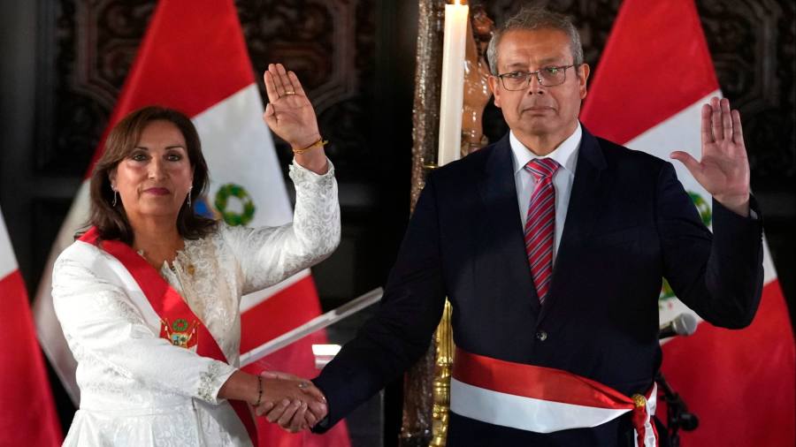 Peru’s new leader appoints moderate cabinet after months of chaos