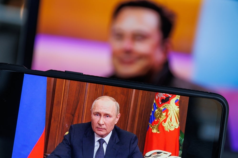 Elon Musk Says If Putin Dies Or Gets Ousted, His Successor Will 'Unlikely' Be 'Amenable To Peace' With Ukraine