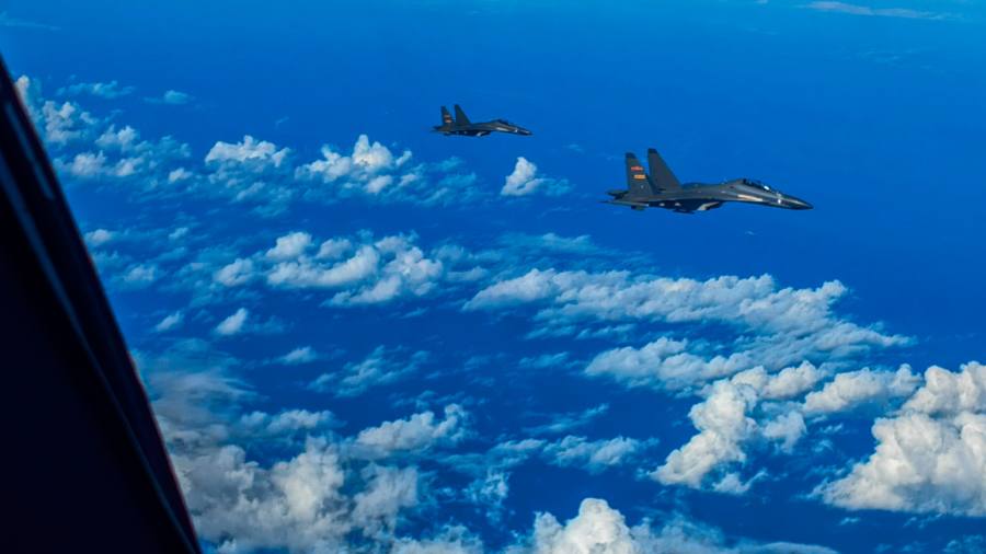 China launches military drills around Taiwan after US passes defence act