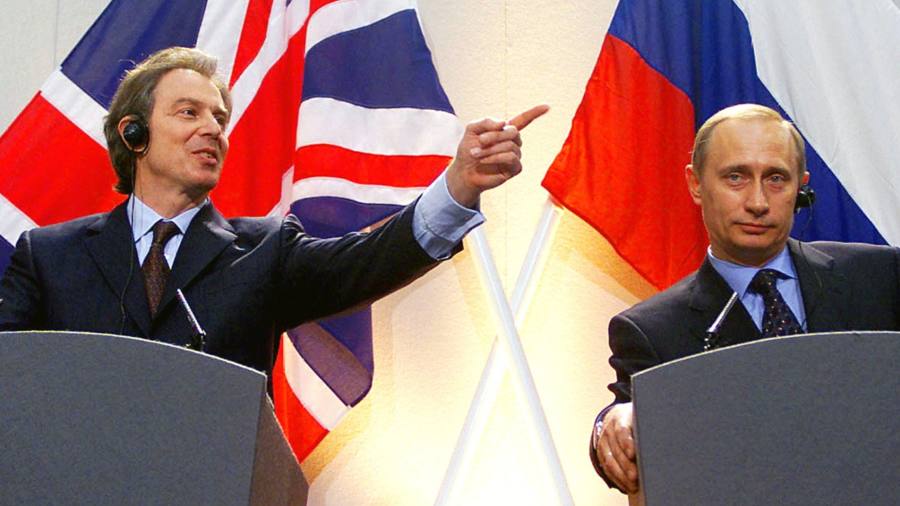 Blair argued Putin deserved a seat at the ‘top table’